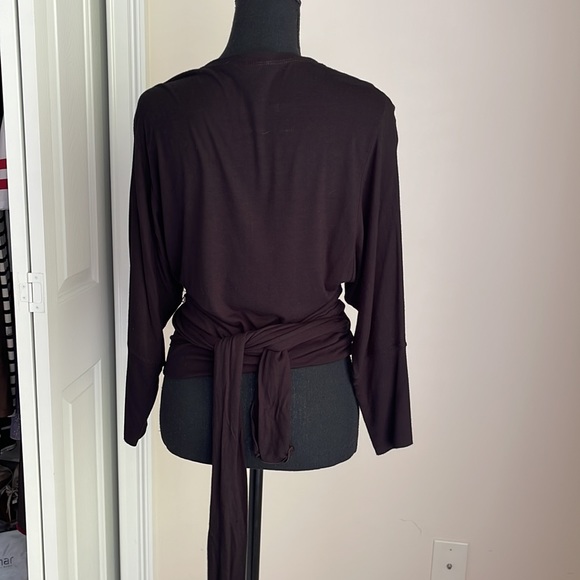 BCBG wrap top - Picture 3 of 6
